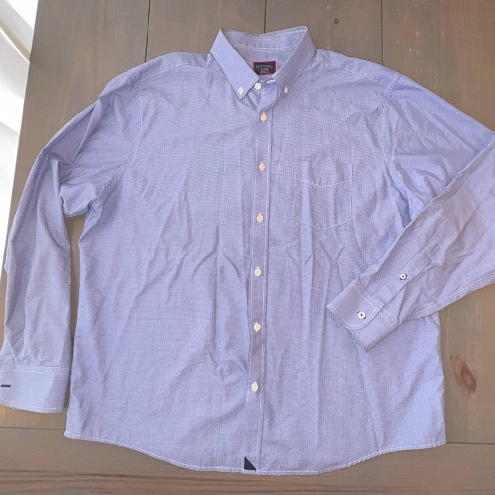 Untuck It Button Down Casual Long sleeve Shirt XL